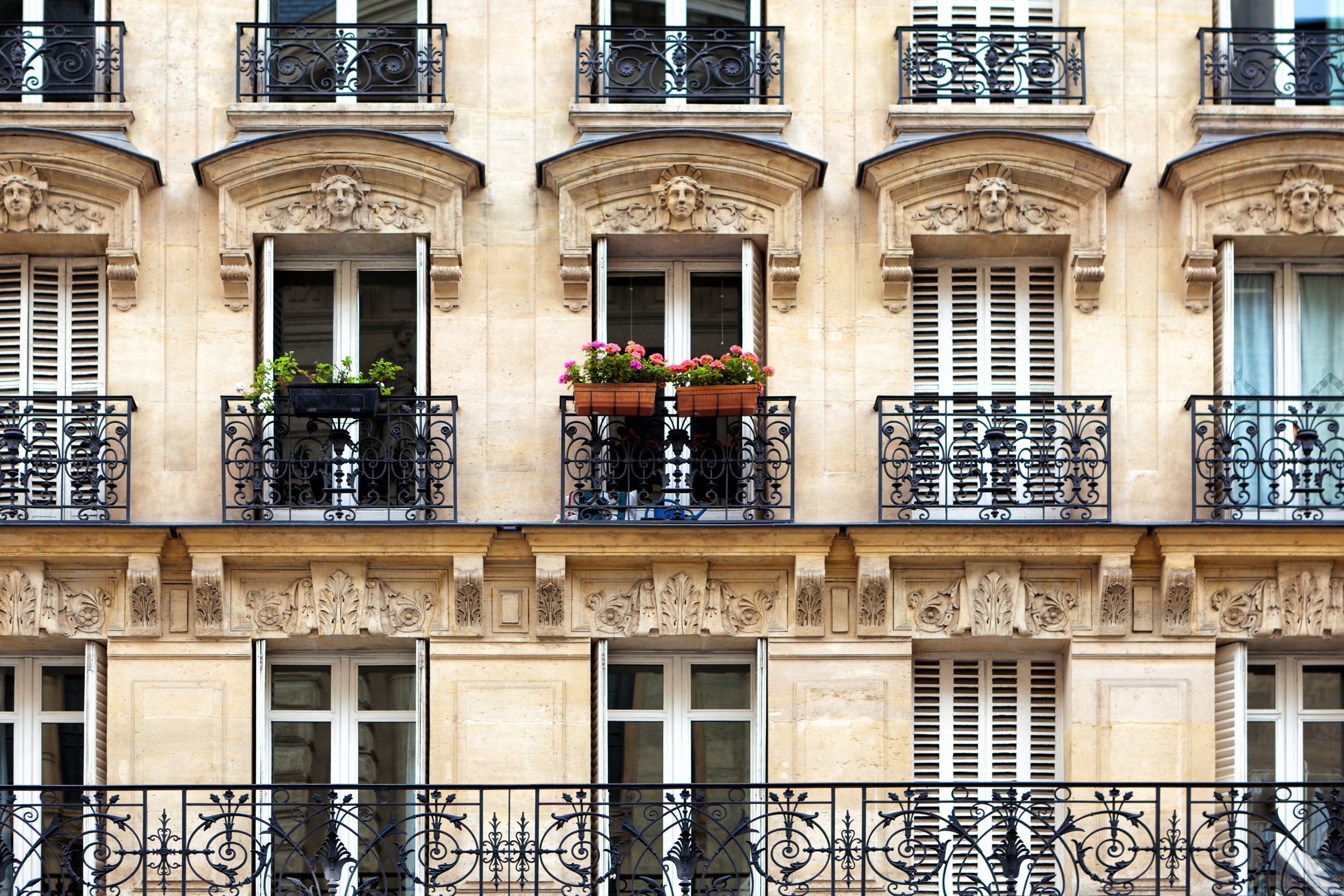 European Architecture in Paris France